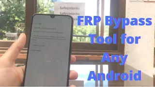 FRP Bypass Tool For Any Mobile Phone (Online)