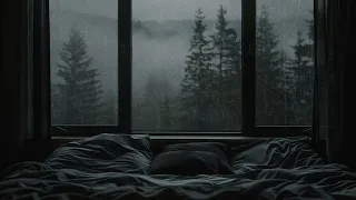 Natural Rain Therapy - The Sound Of Heavy Rain Makes You Sleep Better, Music For Relaxing - ASMR