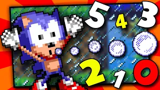 Sonic, but the levels randomly FILL with WATER?! (Sonic Rom Hack)