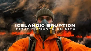 First Moments On-Site at the 2023 Volcanic Eruption | Iceland