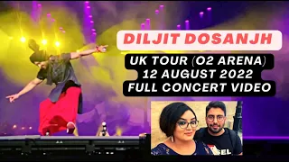 Diljit Dosanjh Live in London 2022 (Born To Shine World Tour) - O2 Arena SOLD OUT SHOW - 12 Aug 2022