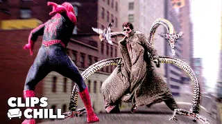 Spider-Man vs. Doctor Octopus Train Battle | Spider-Man 2
