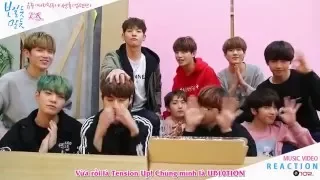 [VIETSUB] 160312 Girlfriend's Yuju x UP10TION's Sunyoul "Cherish" MV Reaction by UP10TION