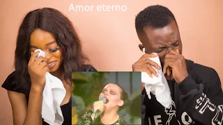 OUR FIRST TIME HEARING Rocío Dúrcal - Amor eterno REACTION!!!😱