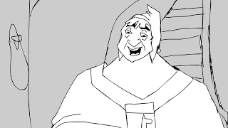 Behind the Scenes Unfinished project: The Emperor's New School: The Movie Opening Animatic