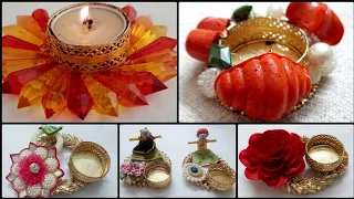 Diwali 2022 |Candle Holder Decoration | Diwali Decor Ideas |DIY Tea light Candle Holder