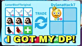 🤯🥳FINALLY! I GOT ONE OF MY DPS! BIG WIN FOR ME!? + GOT A TOMBSTONE! ADOPT ME TRADING#adoptmetrades