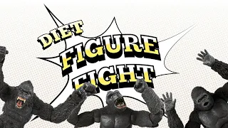 Diet Figure Fight! King Kong NECA vs S.H. MonsterArts vs Mezco