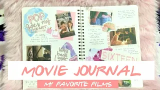 Movie and TV Show Bullet Journal flip through of my favorite films | Journal w/ Me