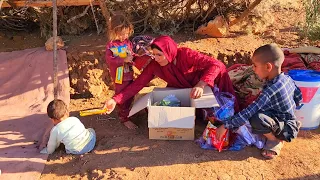 Documentary about buying food by a small nomadic boy for his family in the mountains | Part 12