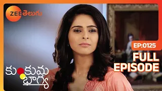 Kumkum Bhagya - కుంకుమ భాగ్య - Telugu Serial - Full Episode - 125 - Sriti Jha - Zee Telugu