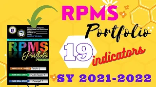 Editable RPMS Templates SY 2021-2022 | L3tz vLog