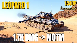 Leopard 1: MOTM with 1,7k damage