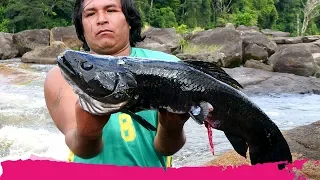 Fishing RIVER MONSTERS in Suriname + Jungle Trek | Palumeu, Suriname