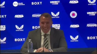 Brendan Rodgers’ full press conference reaction after Rangers win