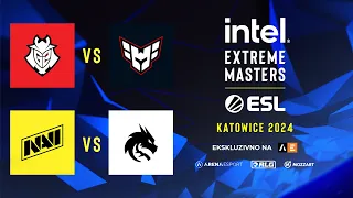 IEM KATOWICE 2024 - GRUPNA FAZA - Heroic vs G2 Esports | NaVi vs Team Spirit