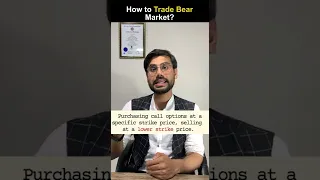 Common Strategies to Trade Bear Market for Beginners I #rishimoney #shorts