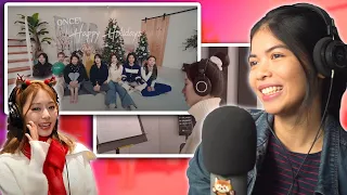 TWICE Christmas videos! Dahyun, Tzuyu, Merry & Happy 2022 ver. [reaction]