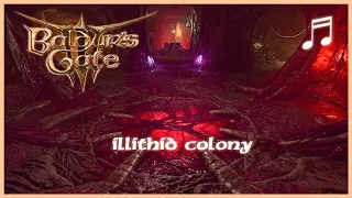 BALDUR'S GATE 3 Illithid Colony Barracks Music | Unofficial Soundtrack