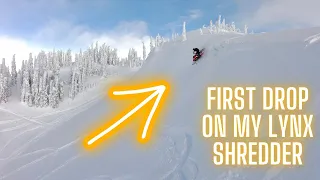 First Drop On My Lynx Shredder RE