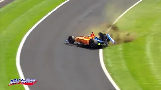 Fernando Alonso Crash 2019 Indy 500 Practice