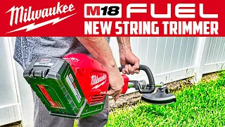 Milwaukee M18 18v Battery Fuel String Trimmer - Best Review 2021