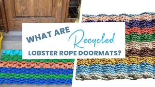 What are Lobster Rope Outdoor Door Mats?