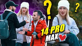 ZENGİN ÇOCUK IPHONE 14 PRO MAX'LE KIZI TAVLADI ! w/Cengizhan Kıyamçiçek