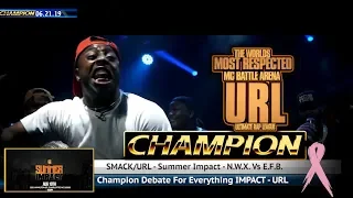 K SHINE + DNA VS RUM NITTY + GEECHI GOTTI - SMACK/URL | CHAMPION