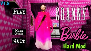 Granny v1.8 | Barbie Hard Mod Sewer Escape Full Gameplay