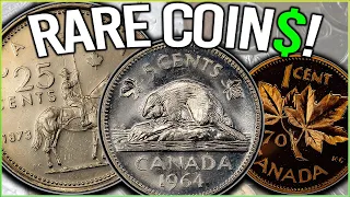 25 MOST VALUABLE CANADIAN COINS WORTH BIG MONEY!!