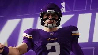 Atlanta Falcons vs Minnesota Vikings Madden 24 Franchise OPENING DAY 2024-25 Season