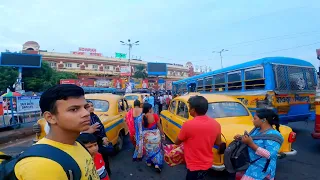 Walking In India | Outside Howrah Railway Station | Kolkata | West Bengal | India walking tour