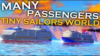 TRANSPORTING as MANY PASSENGERS as Possible! | Tiny Sailors World | With Jlkillen