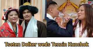 TSETEN WEDS KUNCHOK Wedding ceremony #tibetan #wedding #ceremony