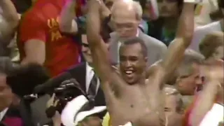 The Legendary Upset | Sugar Ray Leonard vs  Marvin Hagler | On This Date | April 6, 1987