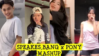 SPEAKERS BANG x PONY MASHUP(Dc:@KuyaMagik )|Tiktok Compilation