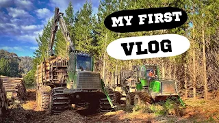 The Aussie Logger - Moving Logs and Creating Vlogs