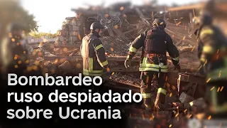 💥😱 Bombardeo ruso despiadado sobre Ucrania. (Нещадні російські обстріли України.)