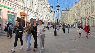 Москва. Рождественский бульвар и улица Рождественка