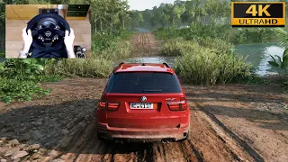 Forza Horizon 5 - BMW X5 M ( E70 ) - OFF-ROAD with THRUSTMASTER TX + TH8A - 4K