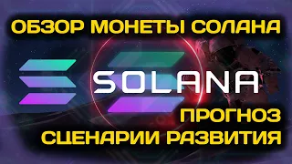 Solana обзор. Прогноз криптовалюты солана. Технология и блокчейн.