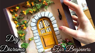 Great Technique for Making Easy Dioramas / DIY Model Door