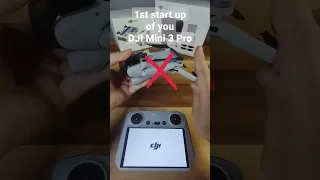 DJI Mini 3 Pro: How to Turn it On! - Do Not Do This!