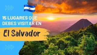 EL SALVADOR 🇸🇻: 13 Destinos que DEBES VISITAR ❤️🤞🏻