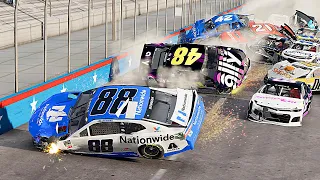 NASCAR Rollover Crashes #6 | BeamNG Drive