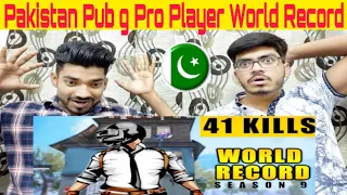 41 SOLO KILLS WORLD RECORD | Solo vs Squad Season - 9 | PREDATOR PUBG MOBILE | Indian Reacts On Pak.
