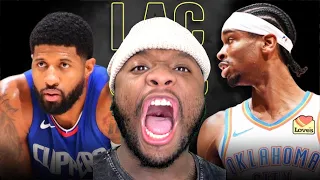 Los Angeles Clippers vs OKC Thunder Full Game Highlights | January 16, 2024 | OkayRickk Reacts