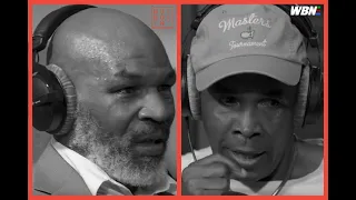 Mike Tyson Crying Uncontrollably: Sugar Ray Leonard Interview w/ Mike Tyson