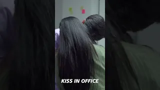 Couple kiss | kiss your Girlfriend | Kissing in office | Abhishek kapoor | Twarita | #shorts #kiss